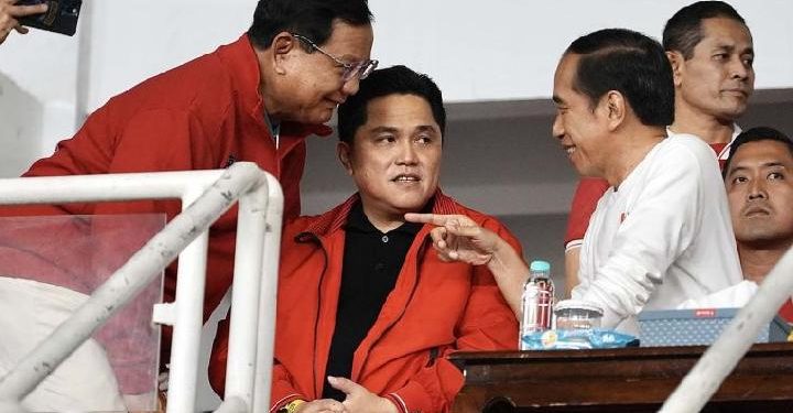 Jokowi Beri Sinyal Duetkan Prabowo dan Erick Thohir