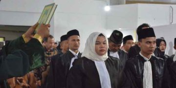 Shalawat Badar Awali Sumpah 27 Advokat