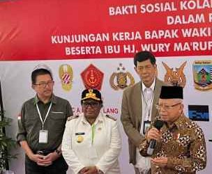 Doni Dampingi RI 2 ke Institut Pertambangan di Papua