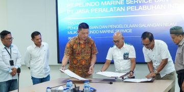 Pelindo Marines Kolaborasikan Pengelolaan Galangan Nilam