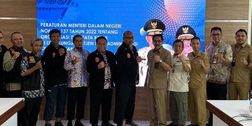 Masyarakat Cinta Polri  Audiensi ke  Ditjen Bina Adwil  