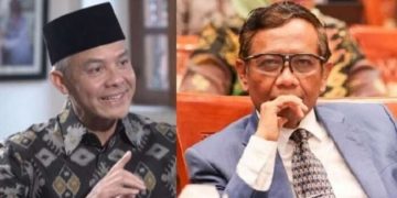 Ganjar Kampanye di Papua, Mahfud di Aceh, Bertemu di Jawa