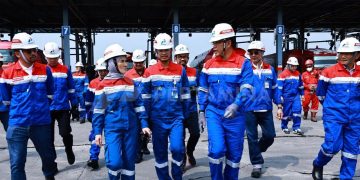 Komut dan Dirut Pertamina Kompak Turun Langsung Cek Kesiapan