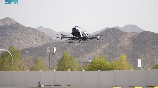 Arab Saudi Luncurkan Taksi Terbang Layani Jamaah Haji