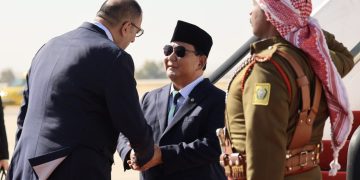 Wakili Jokowi, Menhan Prabowo Tiba di Yordania untuk Tanggap Darurat Gaza