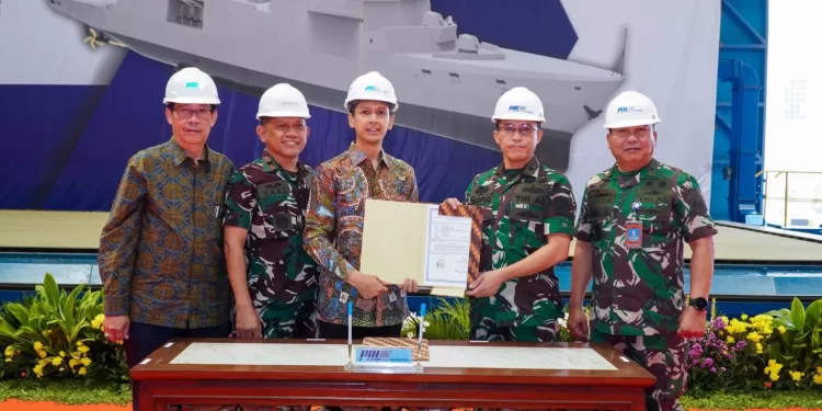 PT PAL Bangun Kapal Perang Tercanggih dan Terbesar di Indonesia