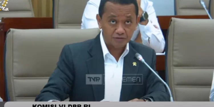 Bahlil Ngamuk, Sebut Anggaran Camat di DKI Lebih Besar dari Kementeriannya