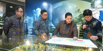 Erick Thohir Resmikan Gedung Nawasena Mandiri Corporate University