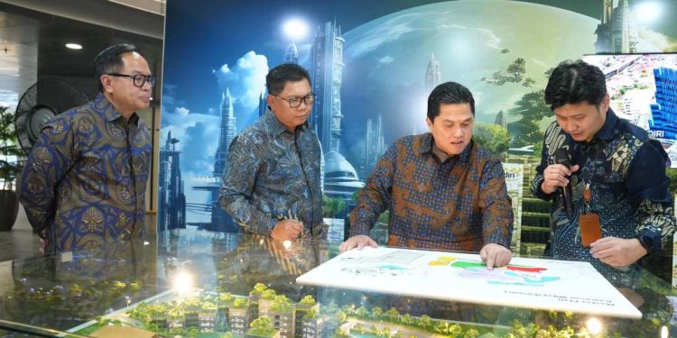 Erick Thohir Resmikan Gedung Nawasena Mandiri Corporate University