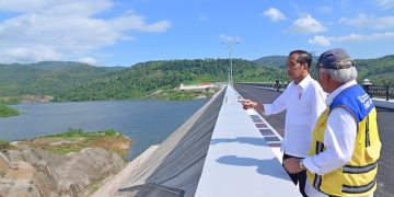 Jokowi Resmikan Bendungan Pamukkulu yang Telan Anggaran Rp 1,6 Triliun