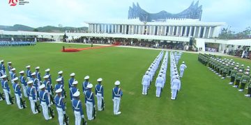 Presiden Jokowi Pimpin Upacara Peringatan Detik-Detik Proklamasi di Istana Negara IKN