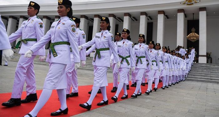 Segini Honor Paskibraka dari Nasional ke Kabupaten