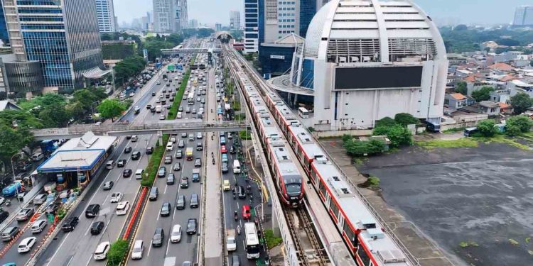 KAI Catat Pertumbuhan Pengguna LRT Jabodebek pada Triwulan III 2024