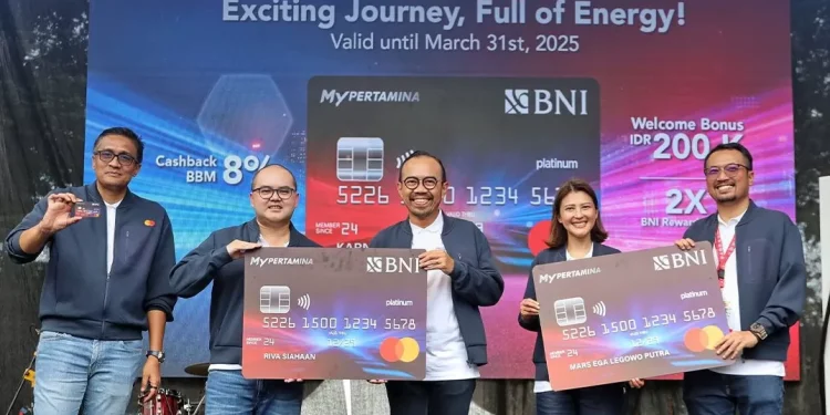 Kartu Kredit BNI-MyPertamina Resmi Berlaku, Beli BBM Cashback 8 Persen