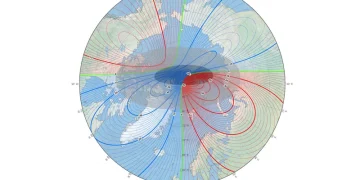Magnet Kutub Utara Bumi Berubah Posisi