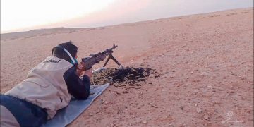 Pasukan Khusus Arab Saudi Uji Performa Senapan Mesin Pindad