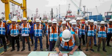 Pelindo Marine Mulai Bulan K3 Nasional 2025 dengan Safety Management Walkthrough