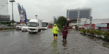 Tol Sedyatmo Terendam Banjir, Jalur B GT Pluit 3 Ditutup