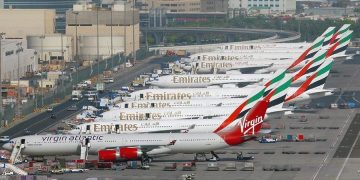 Dua Drone Jatuh di Dekat Bandara Dubai, Empat Warga Asing Terluka