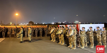3 Prajurit TNI yang Gugur di Lebanon Diberangkatkan ke Daerah Asal