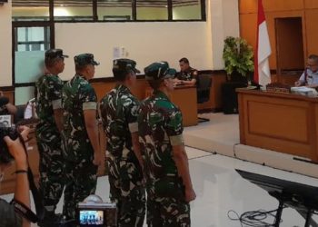 Oditur Ungkap Motif dan Cara 4 TNI Siram Andrie Yunus
