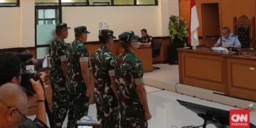 Oditur Ungkap Motif dan Cara 4 TNI Siram Andrie Yunus
