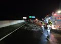 Mobil Ketua Fraksi PA DPR Aceh Kecelakaan di Tol Sibanceh, Satu Orang Meninggal