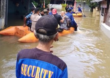 Banjir 1,4 Meter Rendam Cipondoh Tangerang, 60 KK Mengungsi