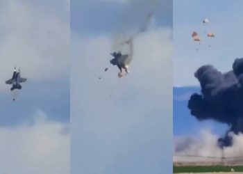 Dua Jet Tempur AS Bertabrakan saat Atraksi Udara