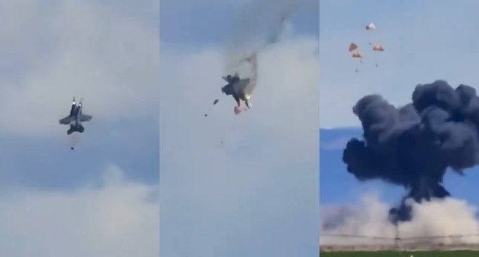 Dua Jet Tempur AS Bertabrakan saat Atraksi Udara