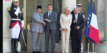 Bertemu Macron, Prabowo Bicara Stabilitas Timur Tengah dan Kemerdekaan Palestina