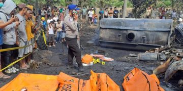 Bus ALS Tabrak Truk BBM di Muratara, 16 Orang Meninggal Dunia