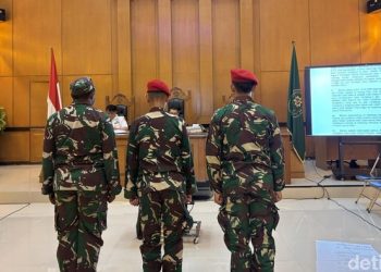 3 Prajurit TNI Jalani Sidang Tuntutan Kasus Pembunuhan Kacab Bank Hari Ini