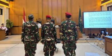 3 Prajurit TNI Jalani Sidang Tuntutan Kasus Pembunuhan Kacab Bank Hari Ini