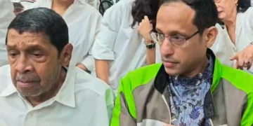 Dituntut 18 Tahun Penjara, Nadiem Kenakan Jaket Ojol Saat Hadapi Sidang Pleidoi