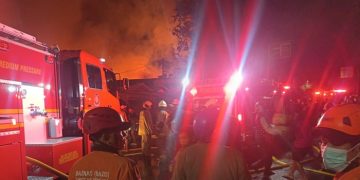Kebakaran Hebat di Kemayoran, 250 Rumah Ludes dan 3 Warga Terluka