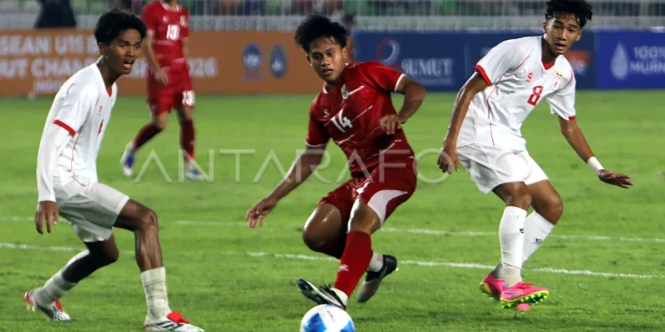 Indonesia Hajar Myanmar 3-0, Ini Posisi Garuda Muda di Grup A