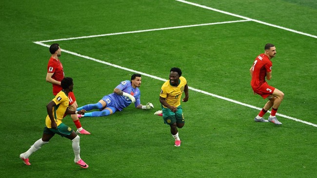Australia Hajar Turki 2-0 dalam Laga Grup D
