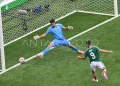 Diwarnai Tiga Kartu Merah, Meksiko Menang 2-0 atas Afrika Selatan
