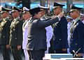 Prabowo Kukuhkan 1.177 Taruna Akmil-Akpol Jadi Perwira TNI-Polri