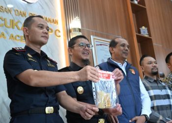 Bea Cukai Aceh Gagalkan Penyelundupan 2,9 Kg Emas Senilai Rp 7,25 M ke Malaysia
