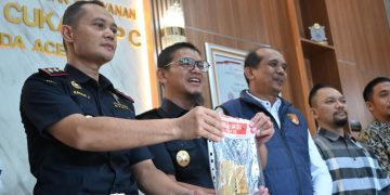 Bea Cukai Aceh Gagalkan Penyelundupan 2,9 Kg Emas Senilai Rp 7,25 M ke Malaysia