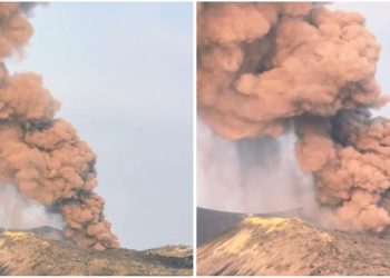 Gunung Anak Krakatau Berstatus Siaga, Kapal Lewat Selat Sunda Diminta Waspada