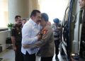 Jaksa Agung Sambut Kapolri di Kejagung: Jangan Berpikir Kami Rival atau Versus