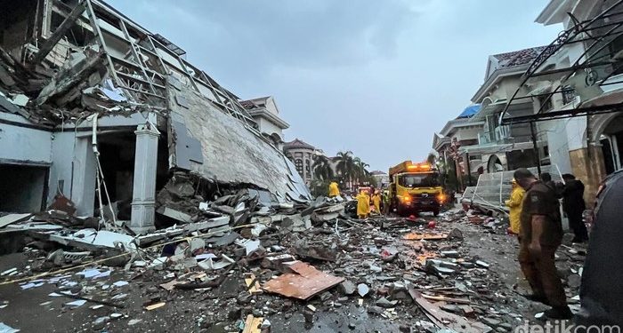 Ledakan Guncang Perumahan Grand Polonia Medan, 5 Rumah Rusak