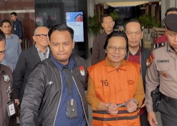 Eks Sekjen MPR Ma’ruf Cahyono Resmi Ditahan KPK