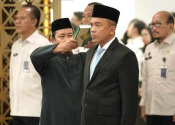 Komjen Rudi Setiawan Dilantik Jadi Irjen Kemenimipas