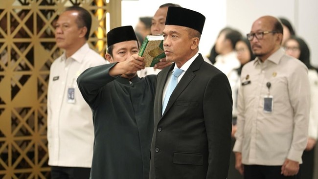 Komjen Rudi Setiawan Dilantik Jadi Irjen Kemenimipas