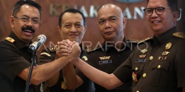 Jaksa Agung Lantik Asep Nana Jadi Wakil Jaksa Agung, Kuntadi Resmi Jabat Jampidsus