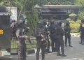 Mapolda Metro Jaya Dijaga Ketat, Kendaraan Taktis Brimob Disiagakan